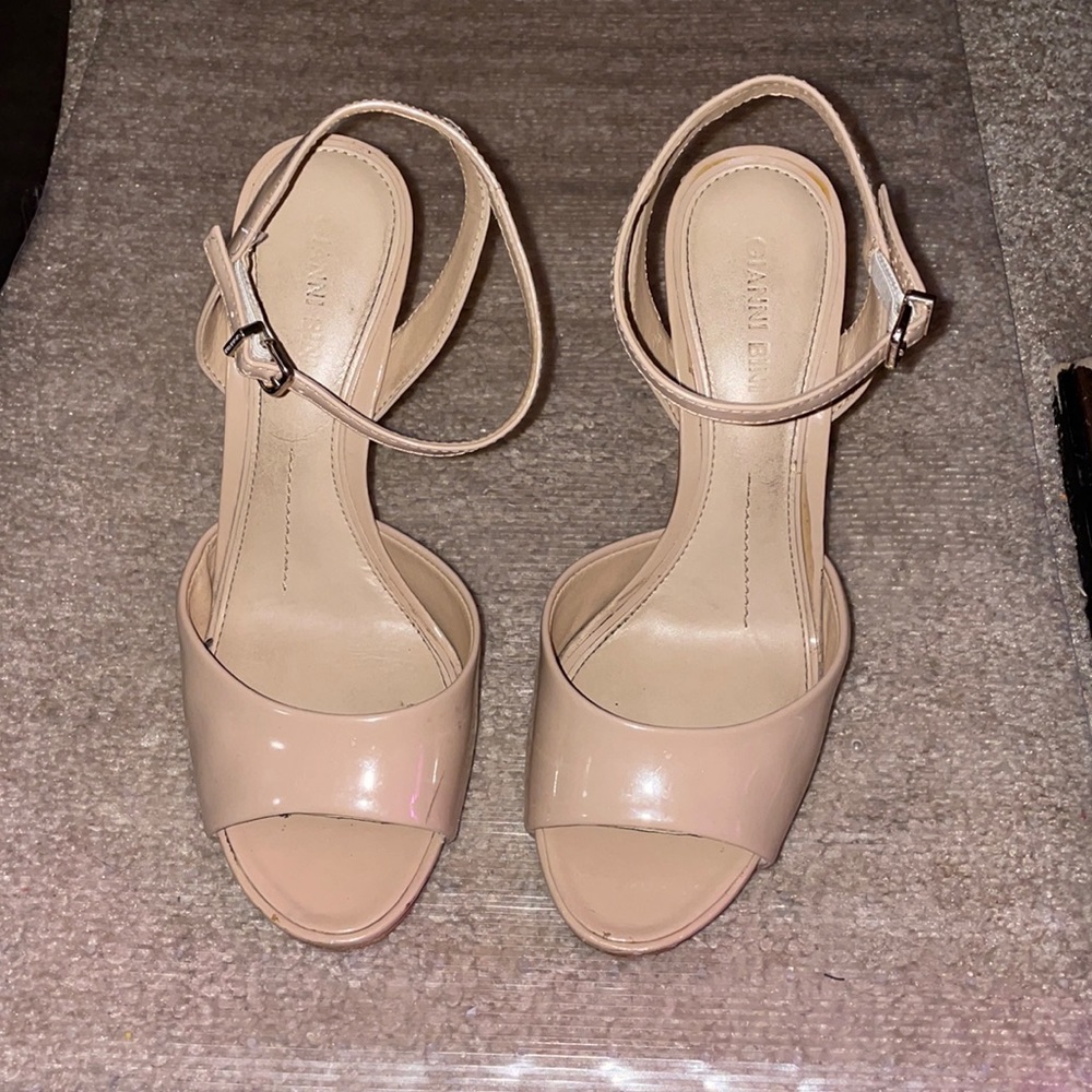 Gianni bini nude platform heels